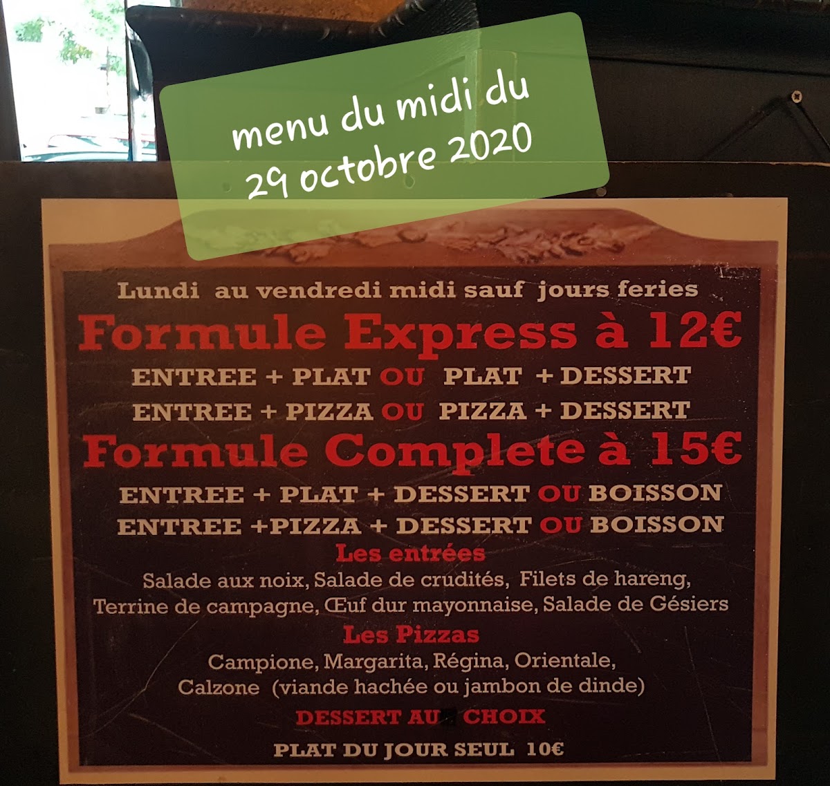 Menu Le Muguet Café-7